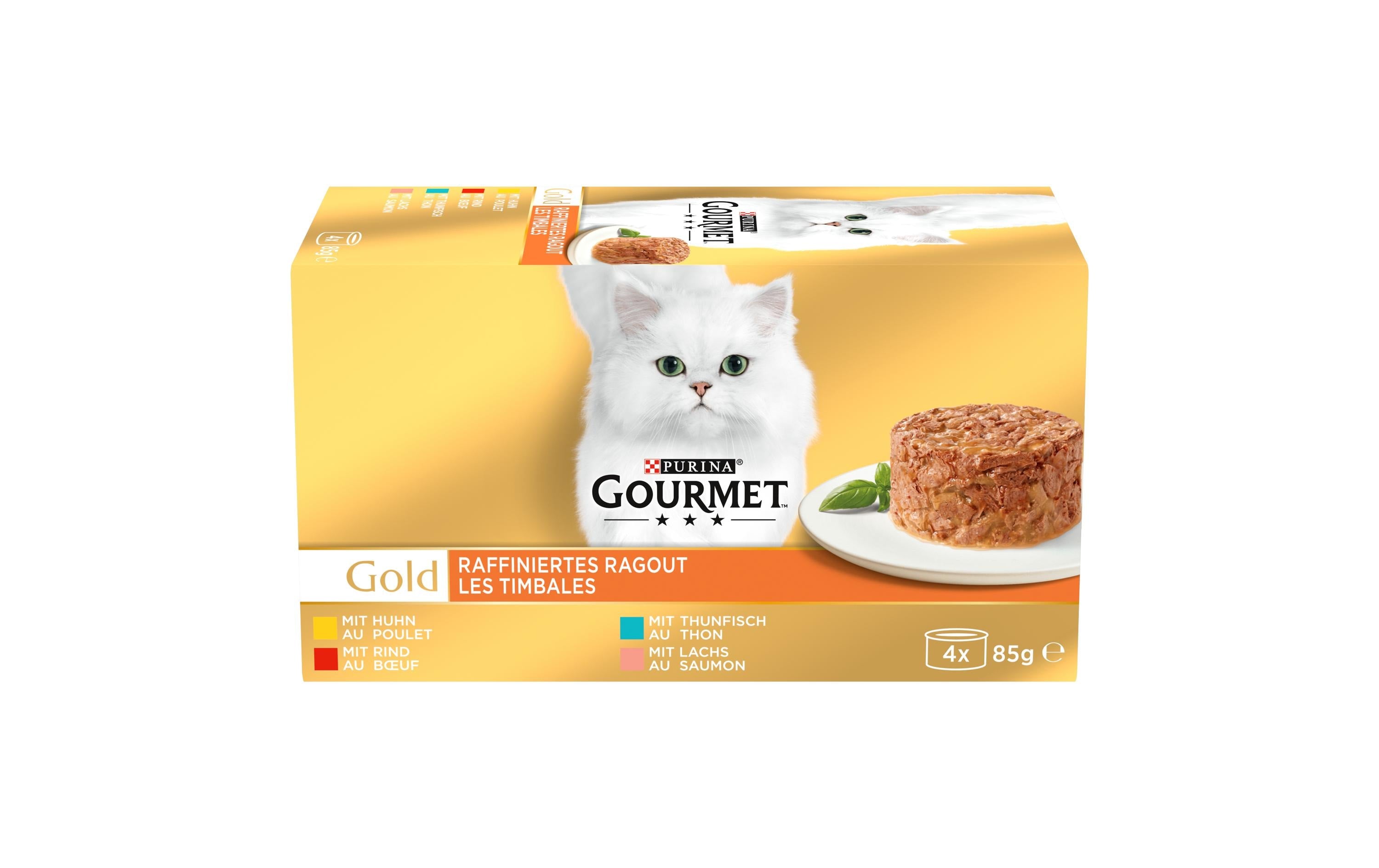 Gourmet Gold Raffiniertes Ragout 4x85g