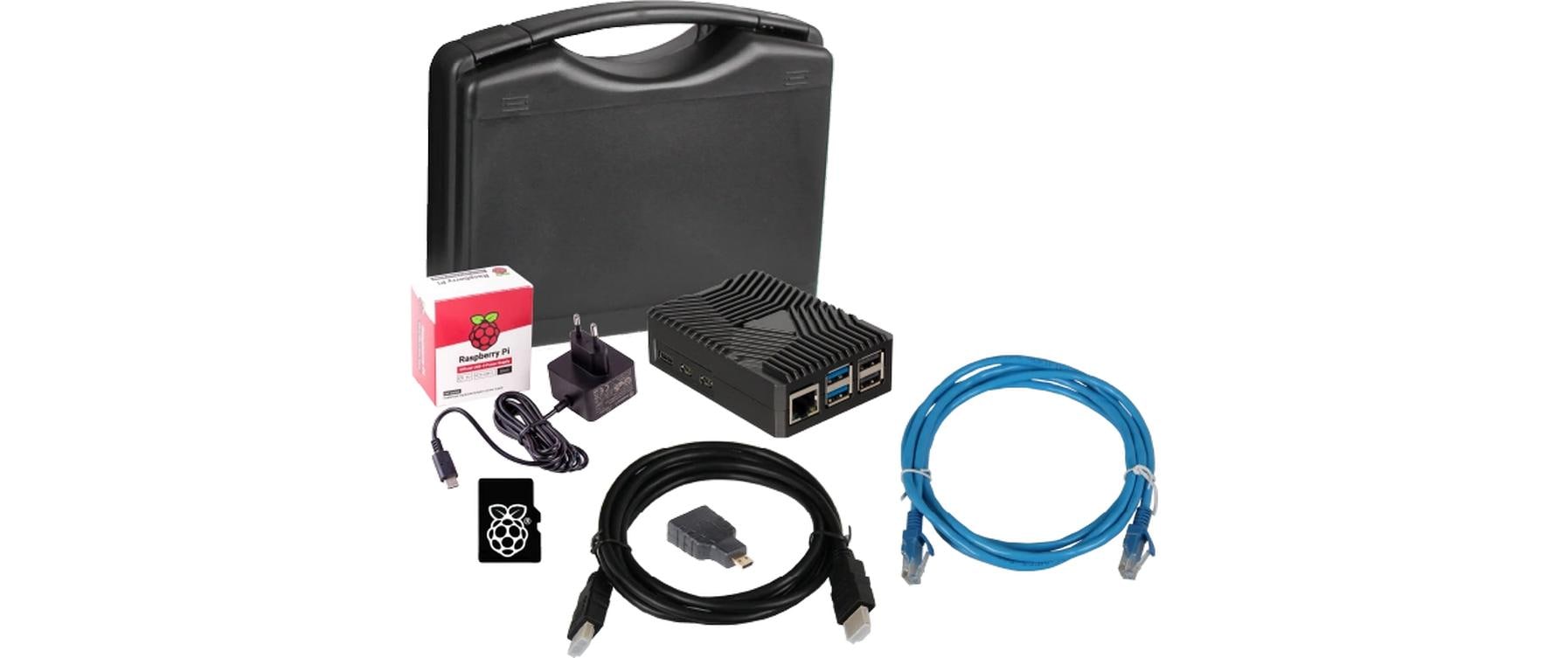 jOY-it Raspberry Pi5, 8GB Set Pi 5 8GB, SD, PSU, Case, HDMI