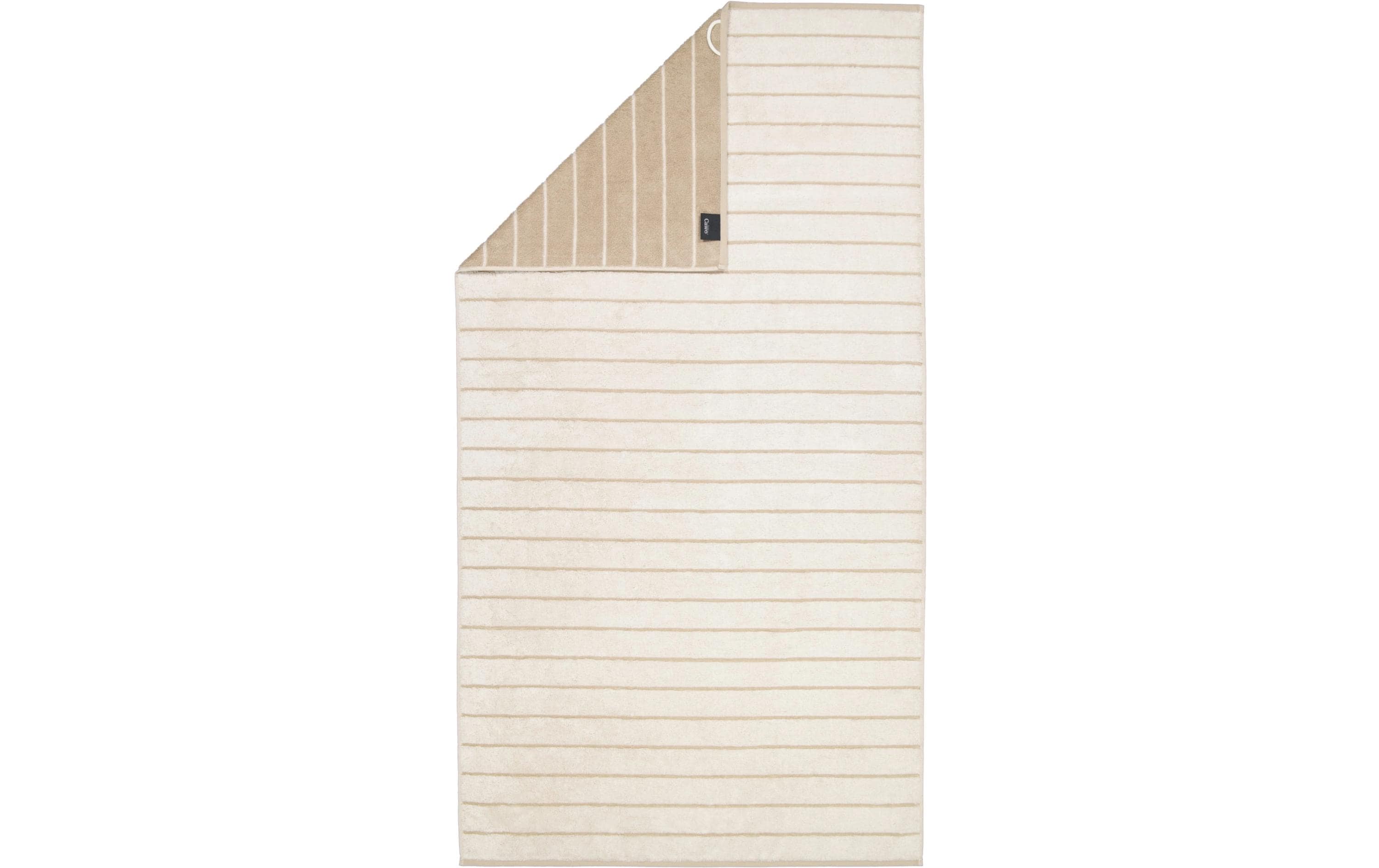 Cawö Duschtuch Balance Doubleface 100% Baumwolle, 80x150cm, Natur