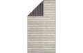 Cawö Duschtuch Balance Doubleface 100% Baumwolle, 80x150cm, Platin