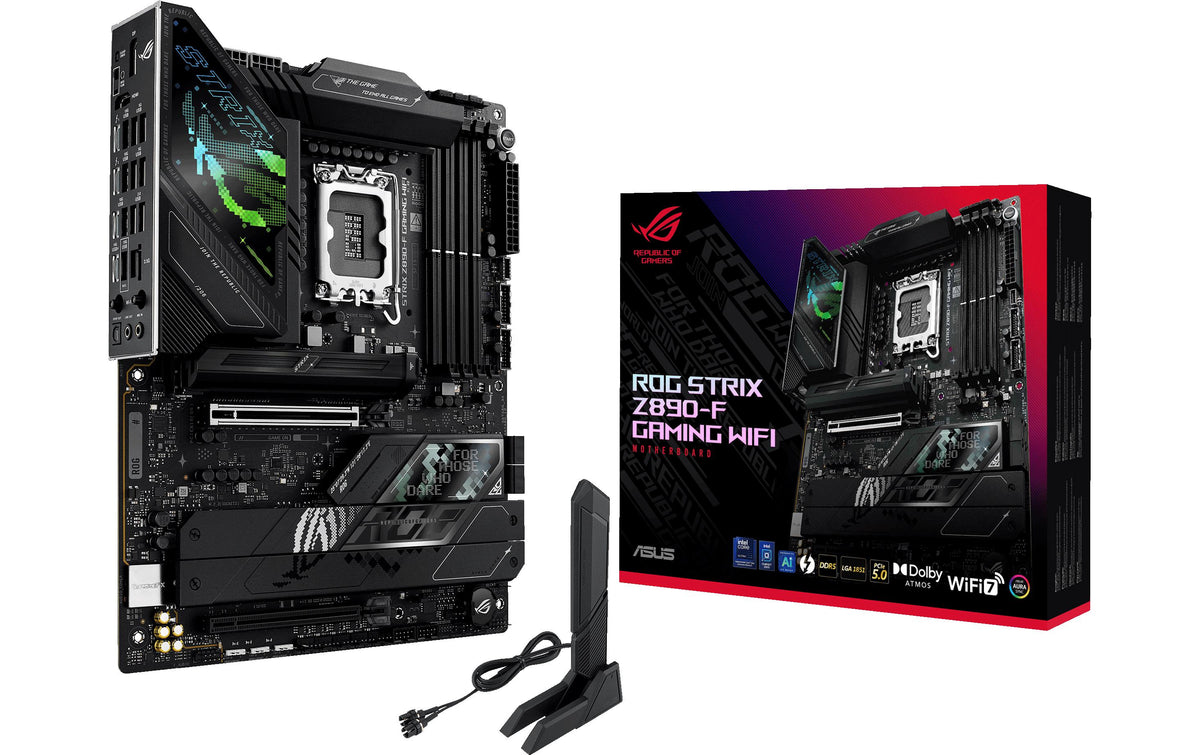 ASUS ROG STRIX Z890-F GAMING WIFI, LGA1851 ATX, Intel Z890, 4x DDR5, PCI-E 5.0