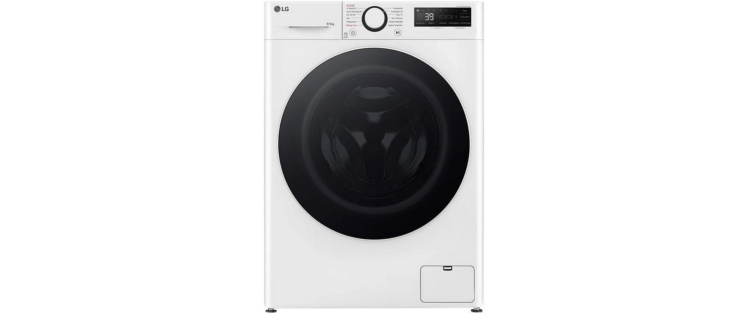LG Waschtrockner V5WD95SLIM A, WM9kg, E, WT, 5kg