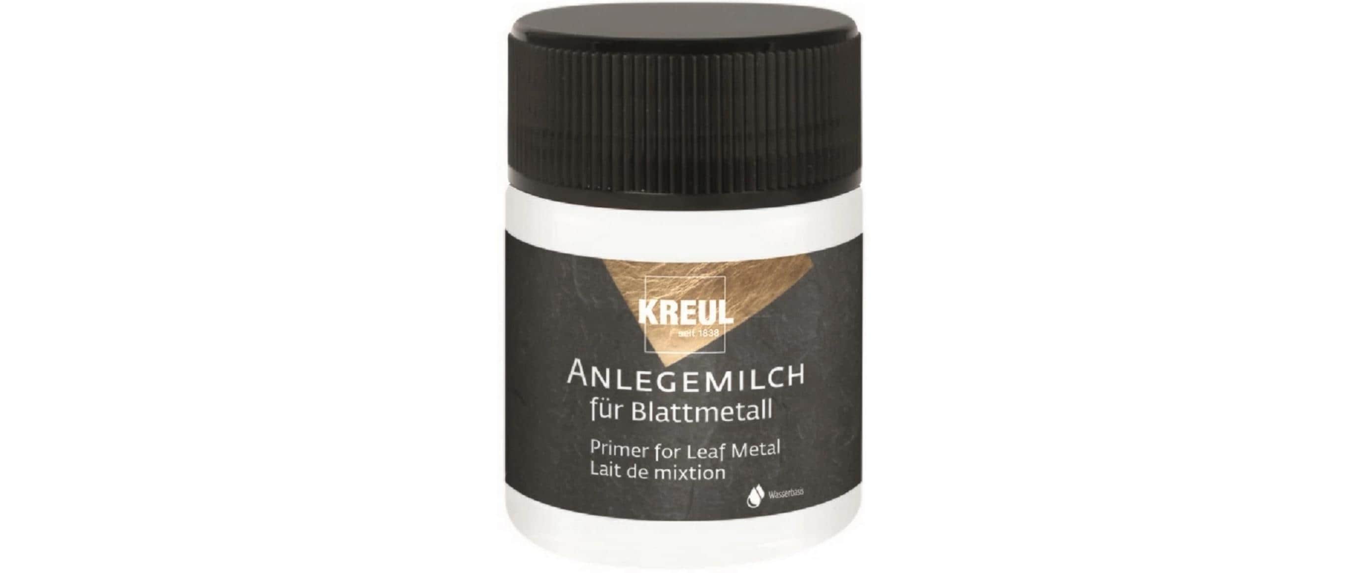 Kreul Blattmetall Anlegemilch 50 ml, 1 Stück