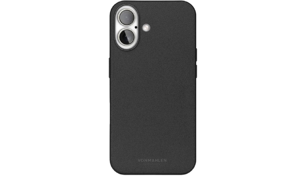Vonmählen Like Leather Case Black iPhone 16 Plus