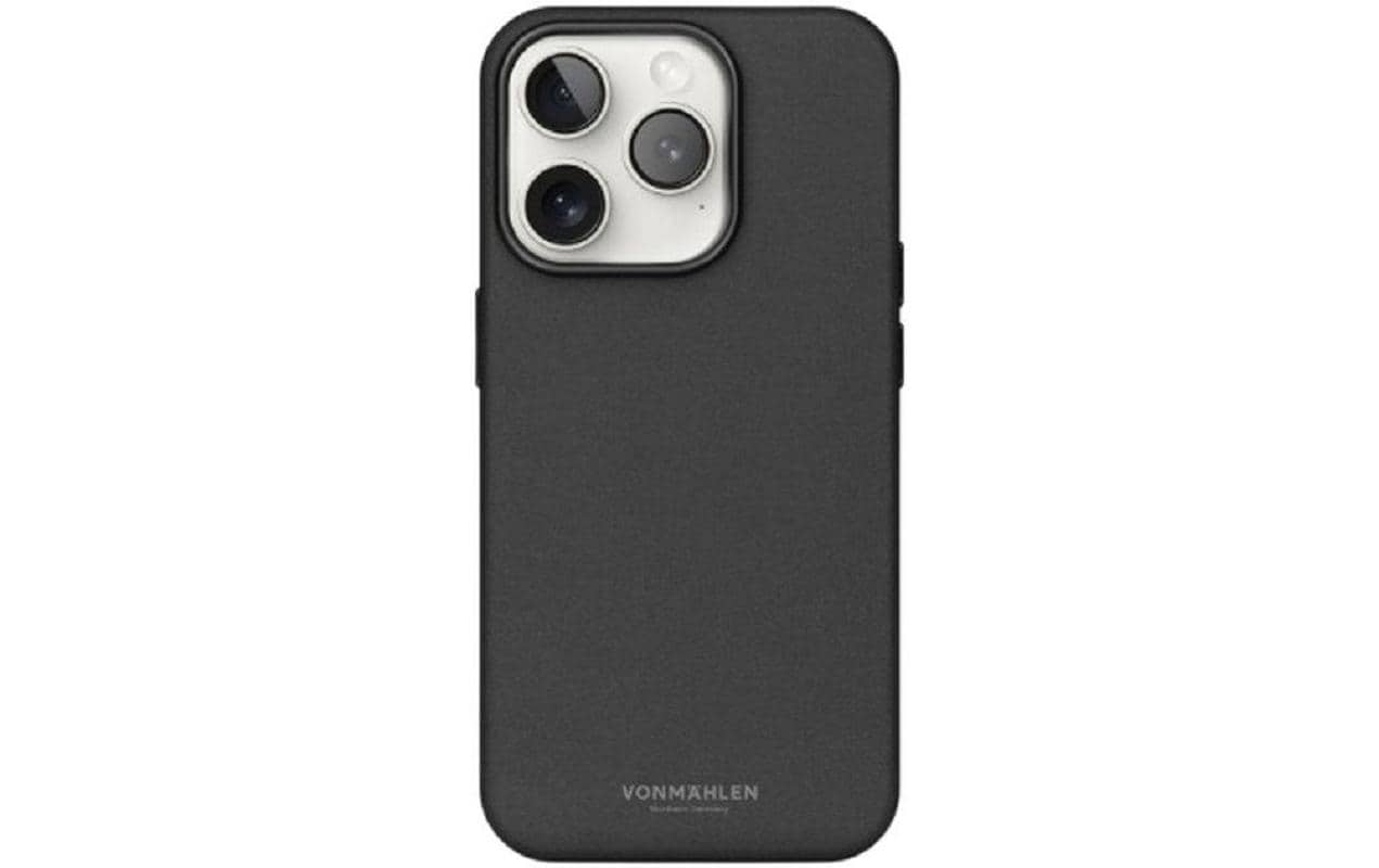 Vonmählen Like Leather Case Black iPhone 16 Pro
