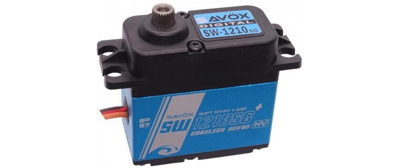 Savöx SW-1210SG+ Servo Metall-Getriebe, 2 Kugellager, Softstart