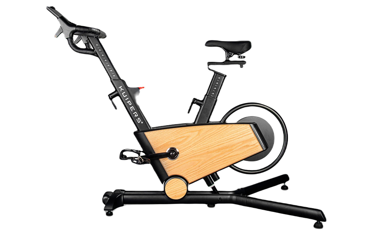 Kuipers S1 Indoor Bike Speedbike, mit Echtholzverkleidung, Esche