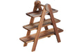 relaxdays Etagere 3-Stufen Akazienholz, China