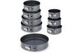 relaxdays Springformen-Set rund Set mit 8 Grössen