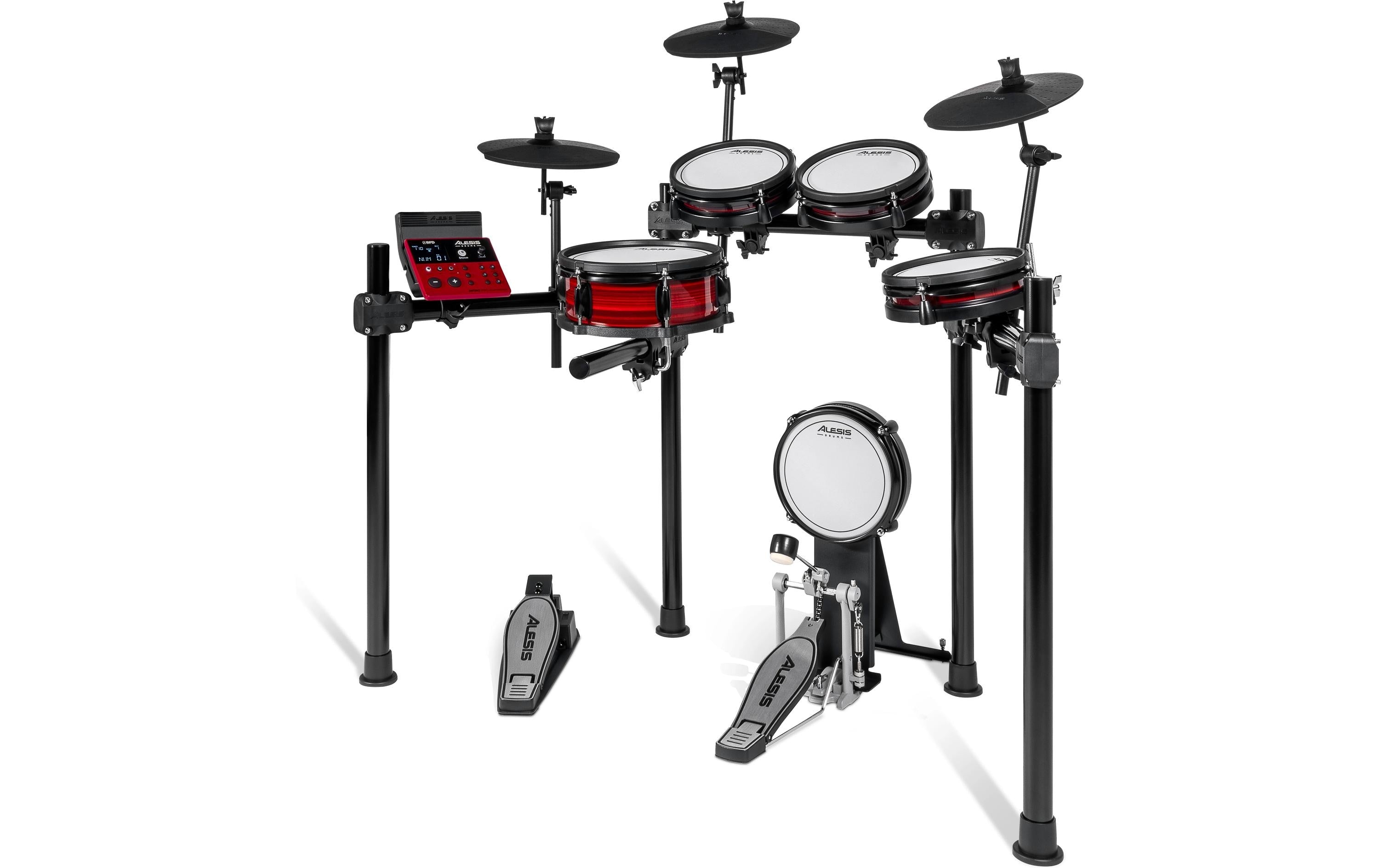 Alesis Nitro Pro 8-teiliges E-Drum Komplettset, Mesh, BT