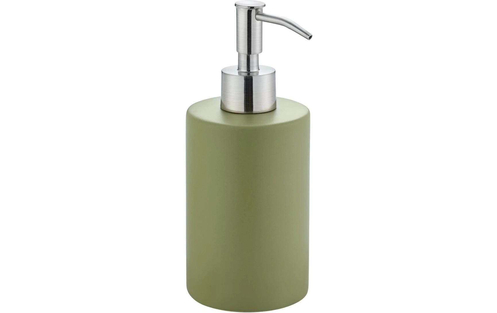 Diaqua Seifenspender Zylo Keramik, Ø 7.2 X 17.5 cm, Olive