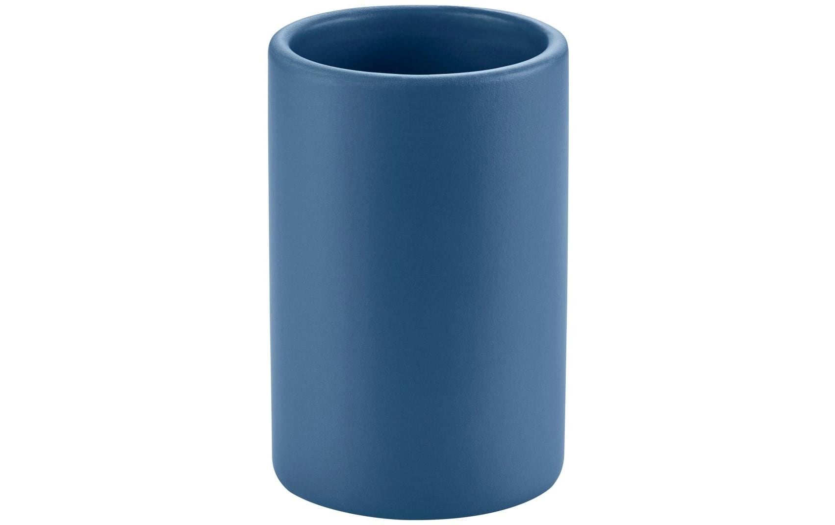 Diaqua Zahnputzbecher Zylo Keramik, Ø 7.2 X 11 cm, Indigo