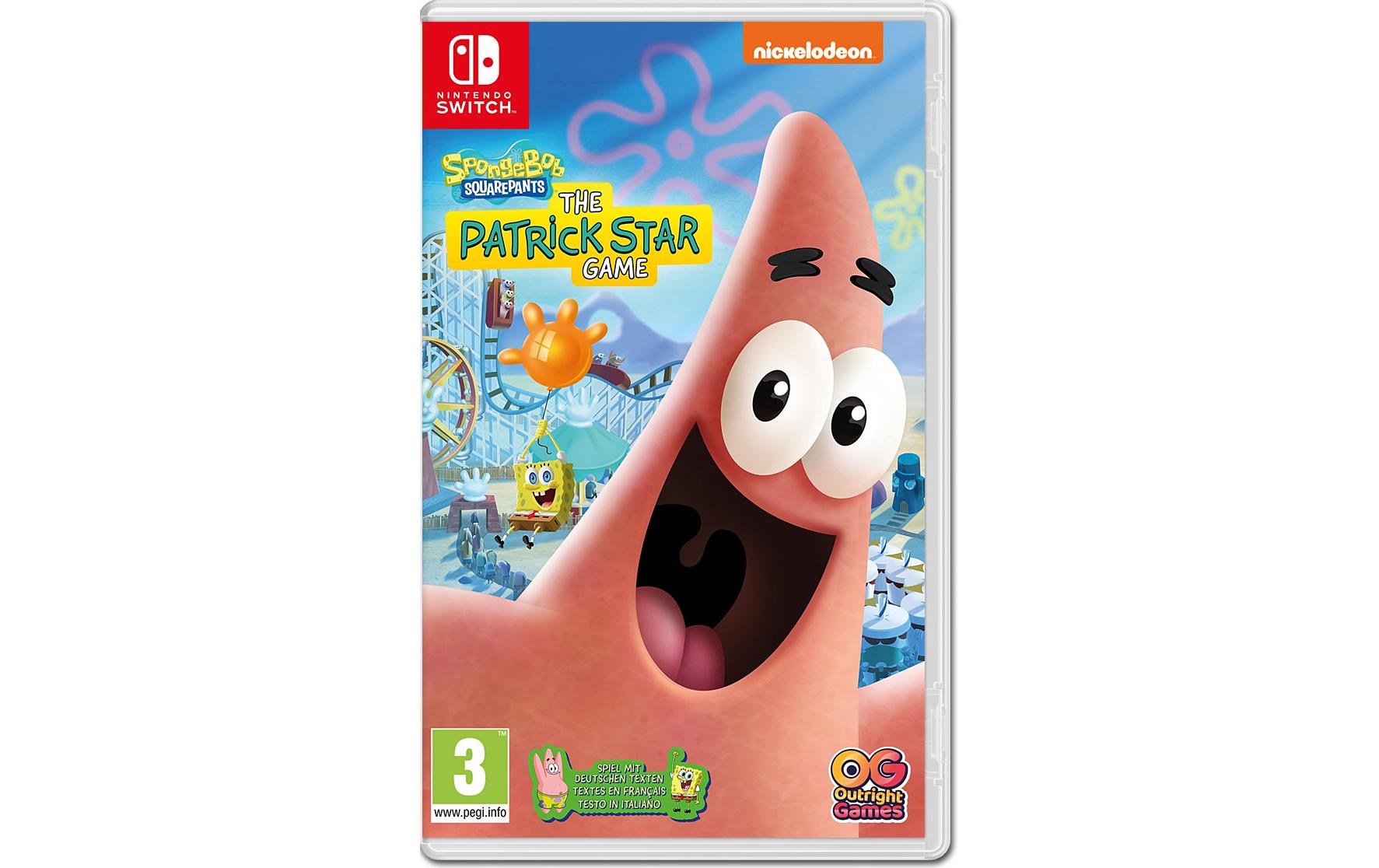 Spongebob Schwammkopf Patrick Star, Switch Alter: 3+