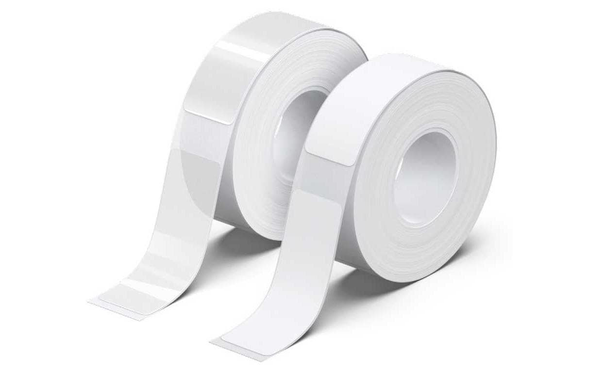 Peach LabelRolls PE101 transparent 180 Rollen, 15x40mm, Synthetic paper