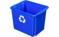 Sigma home Recyclingeimer Nesta 45 Liter 36x45.5x36cm, PP, Blau