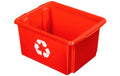 Sigma home Recyclingeimer Nesta 32 Liter 36x45.5x24cm, PP, Rot
