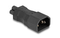 Delock Netzadapter IEC60320 C14-C5 Stecker / Buchse, 2.5A, gerade