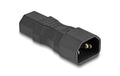 Delock Netzadapter IEC60320 C14-C13 Stecker / Buchse, 10A, gerade