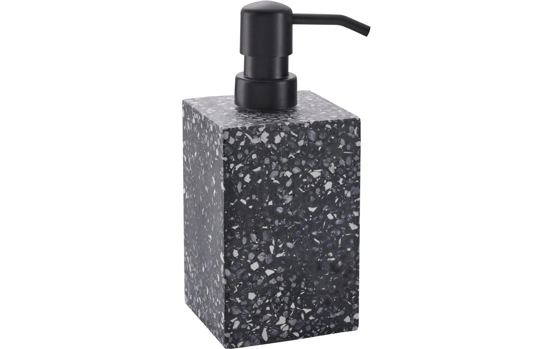 Diaqua Seifenspender Venice, 35 ml Polyresin, 7.3x7.3x16.5cm, Anthrazit