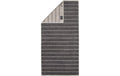 Cawö Handtuch Balance Doubleface 100% Baumwolle, 50x100cm, Anthrazit
