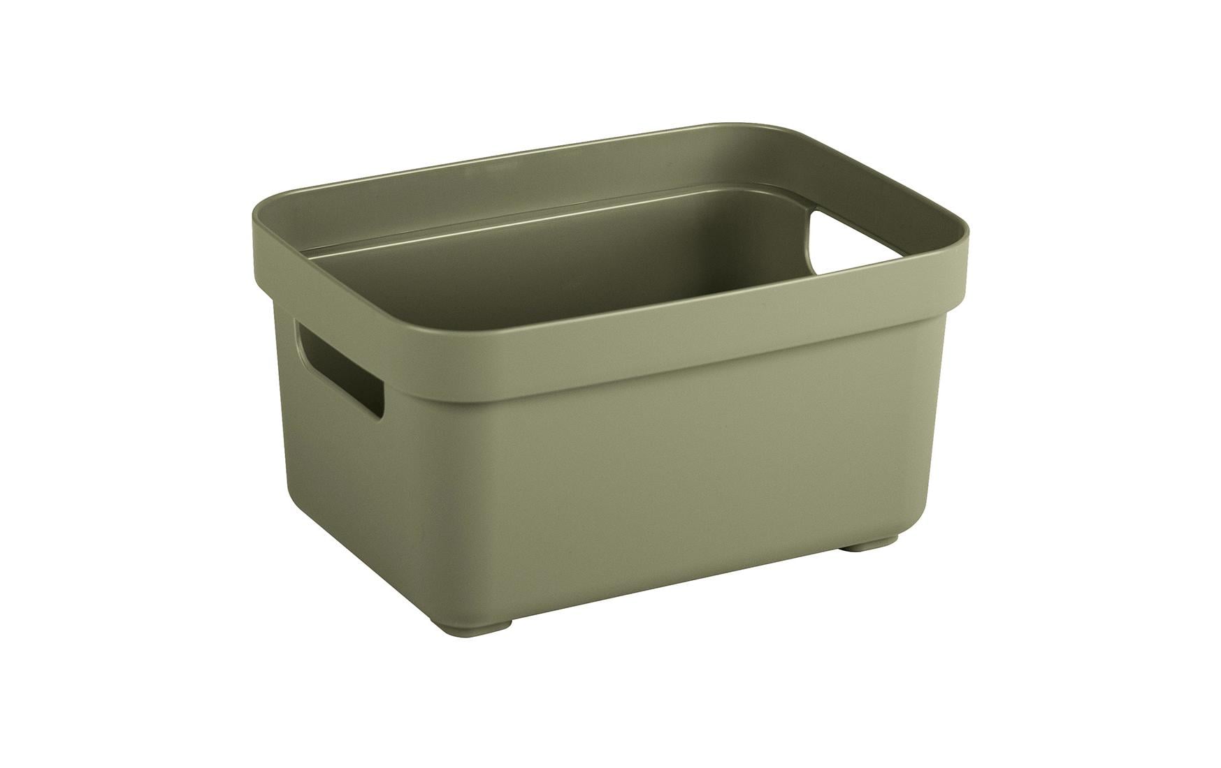 Sigma home Aufbewahrungsbox 2.5 Liter 17.7x12.8x9.3cm, Dunkelgrün