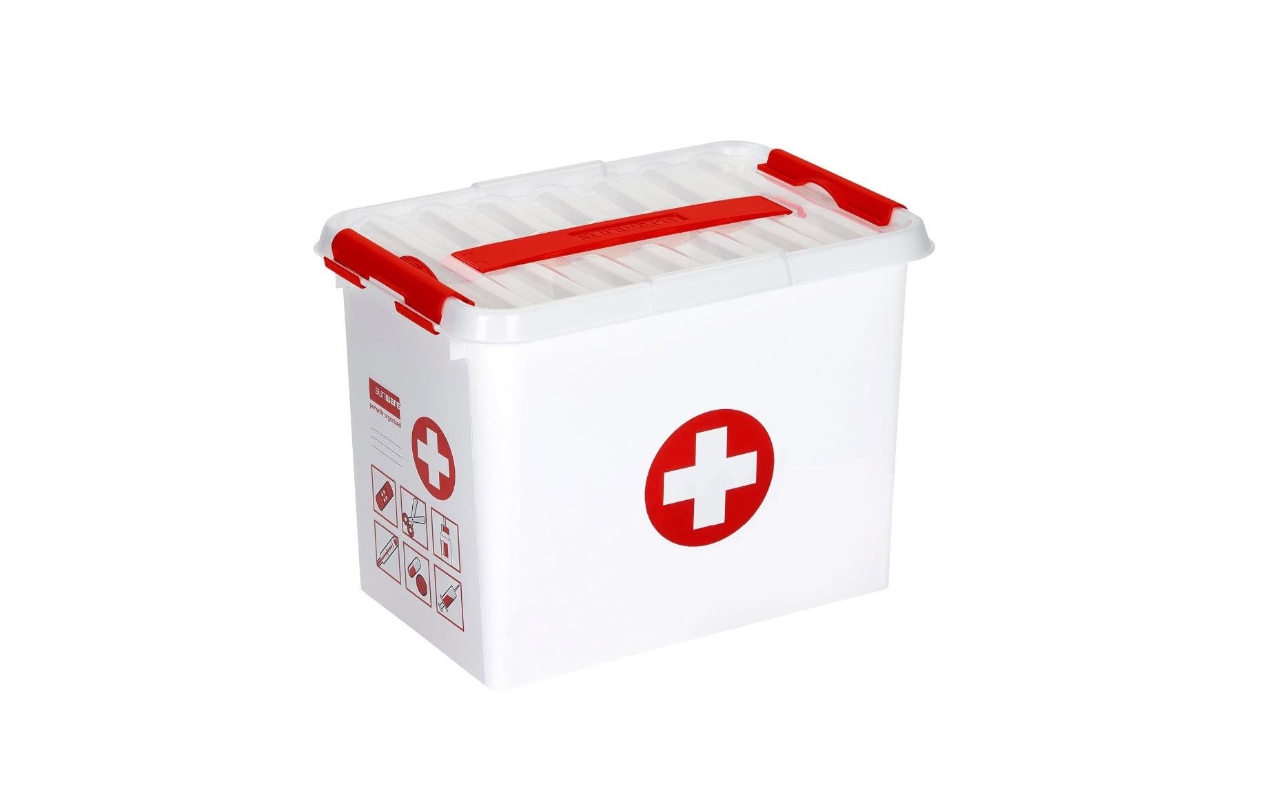 Sigma home Erste Hilfe Box 9 Liter 30x20x22.3cm, PP