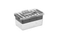 Sigma home Aufbewahrungsbox Q-Line 6 Liter, 30x20x14.5, Grau
