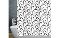 Diaqua Duschvorhang Swing Black 100% Polyester, 120x200cm (BxH)