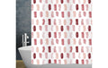 Diaqua Duschvorhang Paint Red 100% Polyester, 180x200cm (BxH)