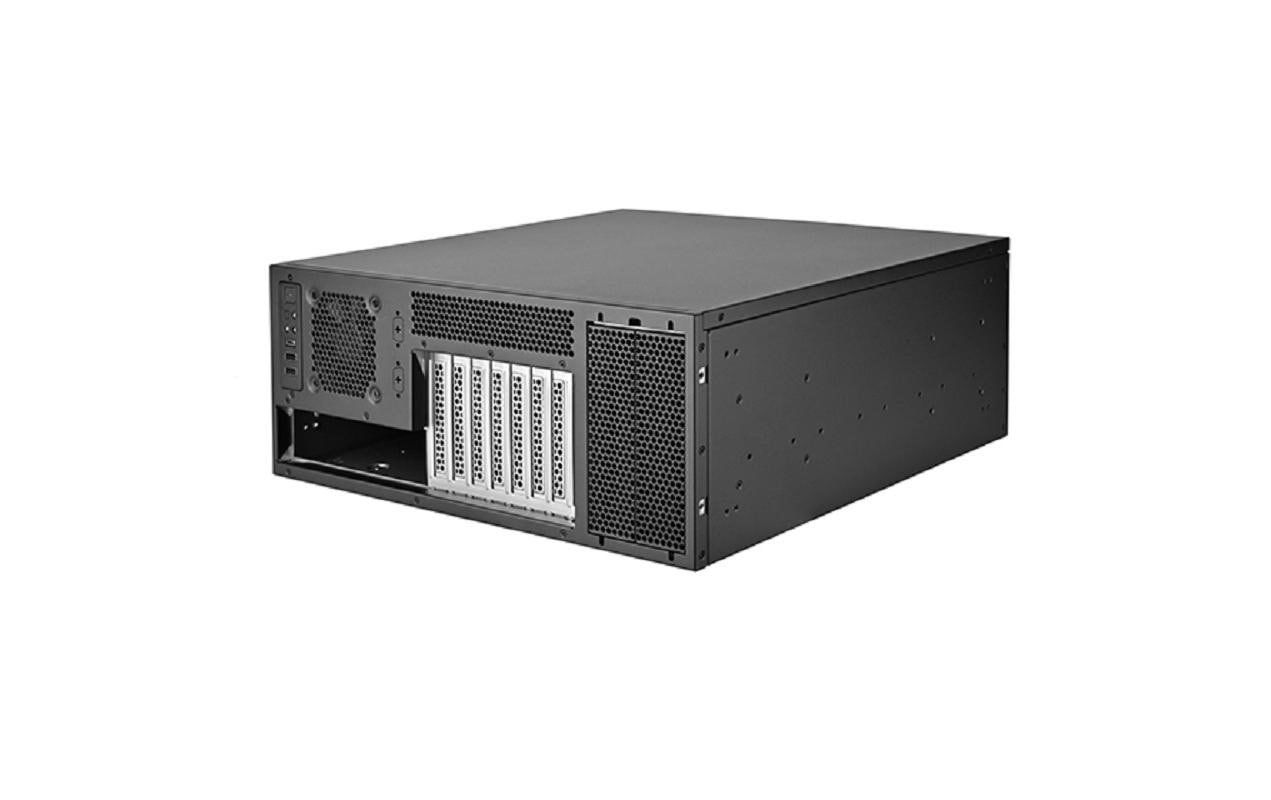 Silverstone SST-RM46-502-I Serverg. 4HE, PS2 (ATX), 2x 5.25",  2x 2.5"