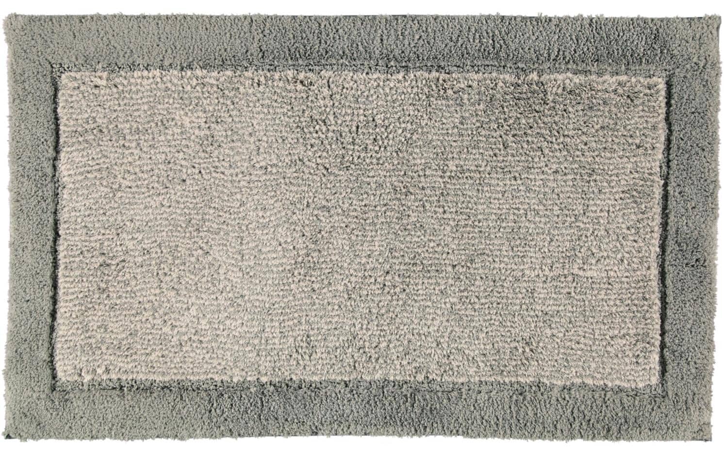 Cawö Badteppich Two-Tone graphit, 70 x 120