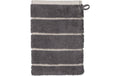 Cawö Waschhandschuh Balance Doubleface 100% Baumwolle, 16x22cm, Anthrazit