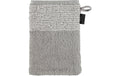 Cawö Waschhandschuh Two Tone 100% Baumwolle, 16x22cm, Platin