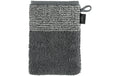 Cawö Waschhandschuh Two Tone 100% Baumwolle, 16x22cm, Schiefer