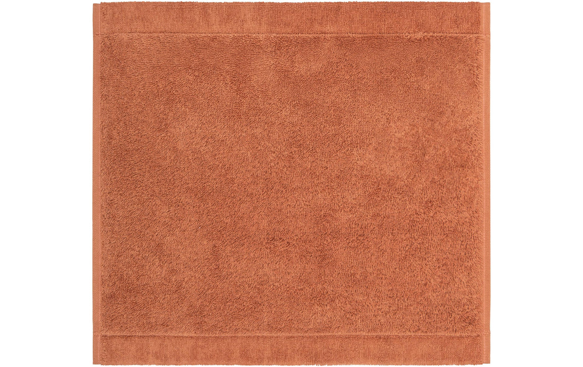 Cawö Waschlappen Lifestyle Uni 30x30 100% Baumwolle, 30x30cm, Kupfer
