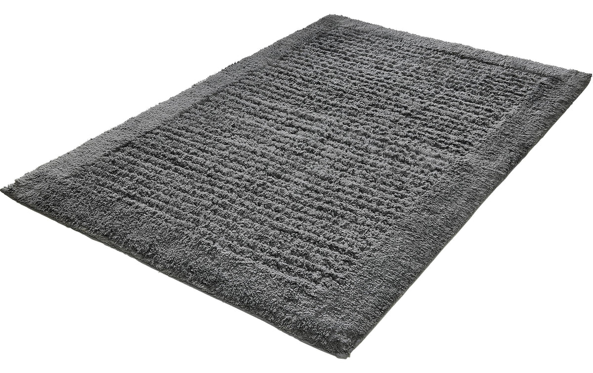 Kleine Wolke Badteppich Net Schiefer 70x120 cm