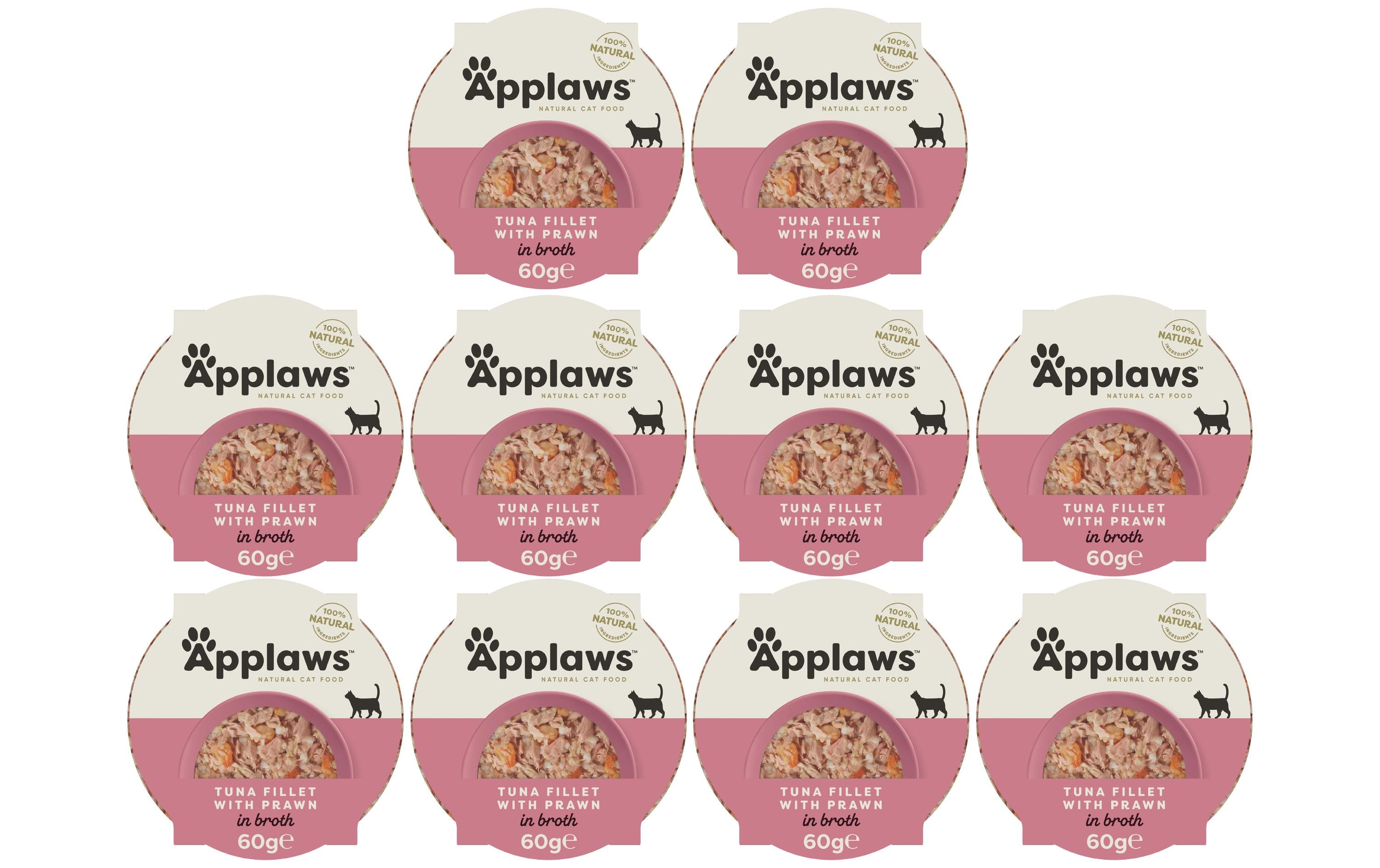 Applaws Schale Thunfisch & Garnelen Kit 10x60g