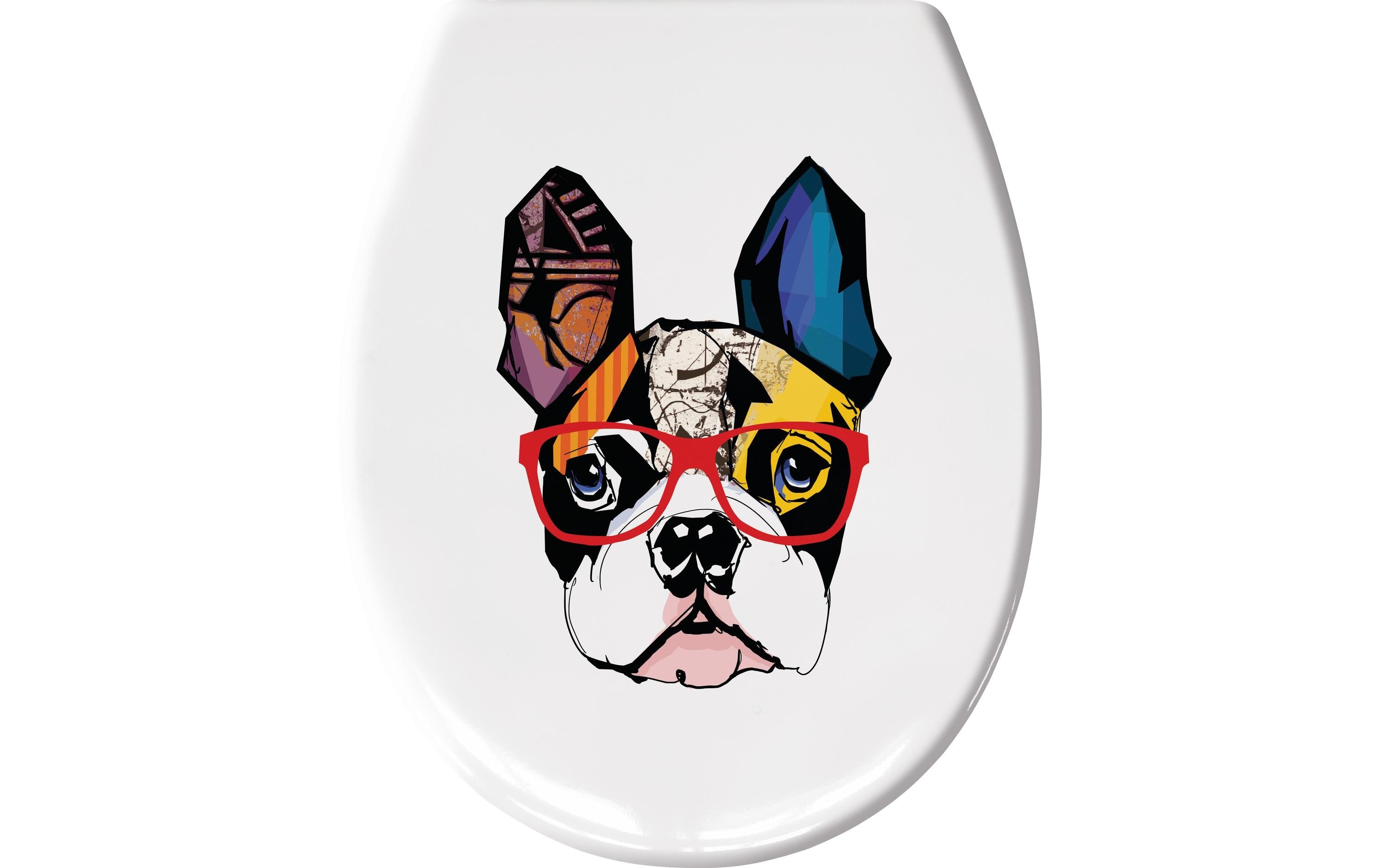 Kleine Wolke WC-Sitz Henry Multicolor 37x 45 cm