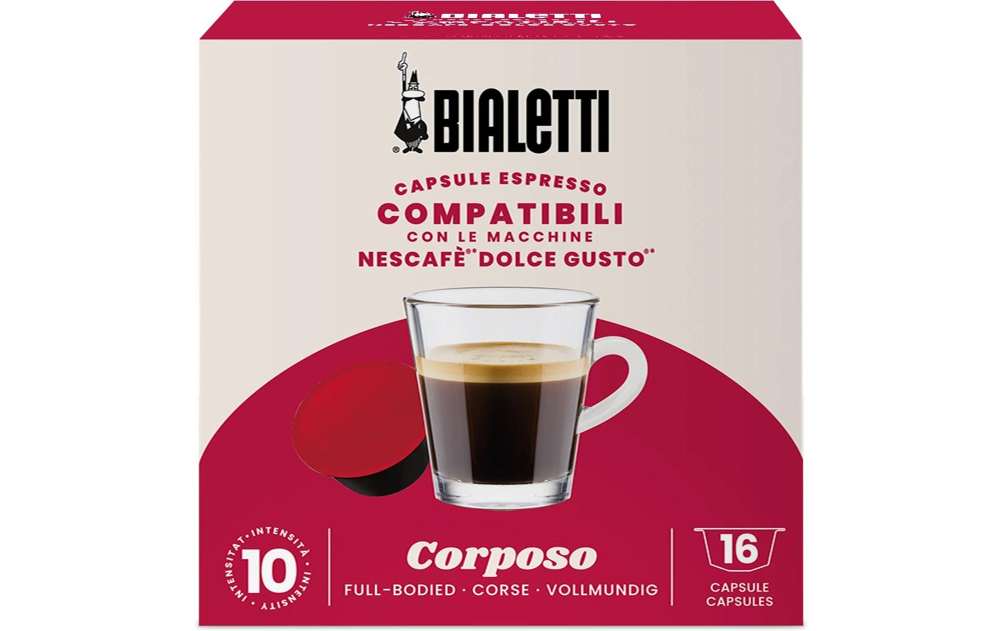 Bialetti Corposo Dolce Gusto 16 Stück