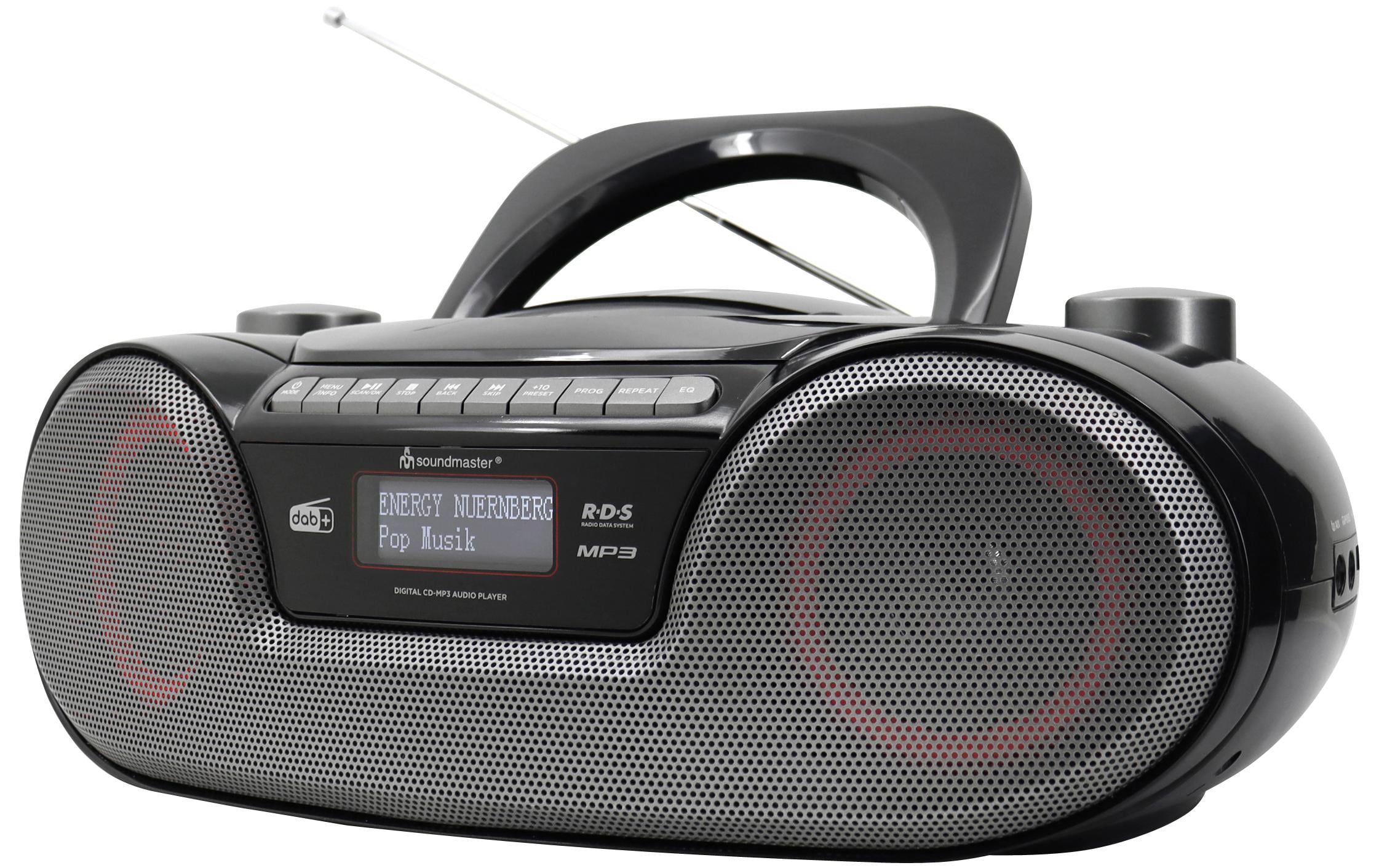 Soundmaster SCD8300SW Boombox mit DAB+/CD/USB/BT