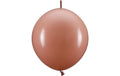 Partydeco Kettenluftballons dunkel rose 33 cm, 20 Stück