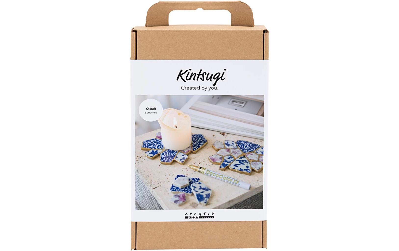 Creativ Company Bastelset Kintsugi Untersetzer