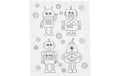 Creativ Company Keilrahmen mit Aufdruck 24 x 30 cm, Roboter