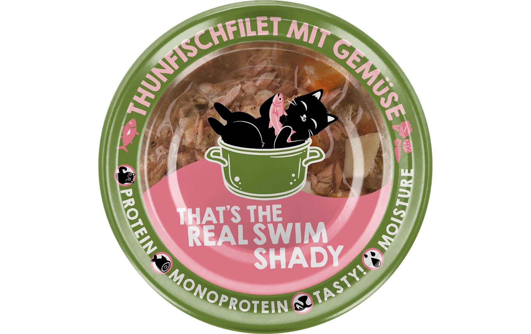 Lucky Lou Extra Food Thunfisch mit Gemüse Dose in Sud, 70g