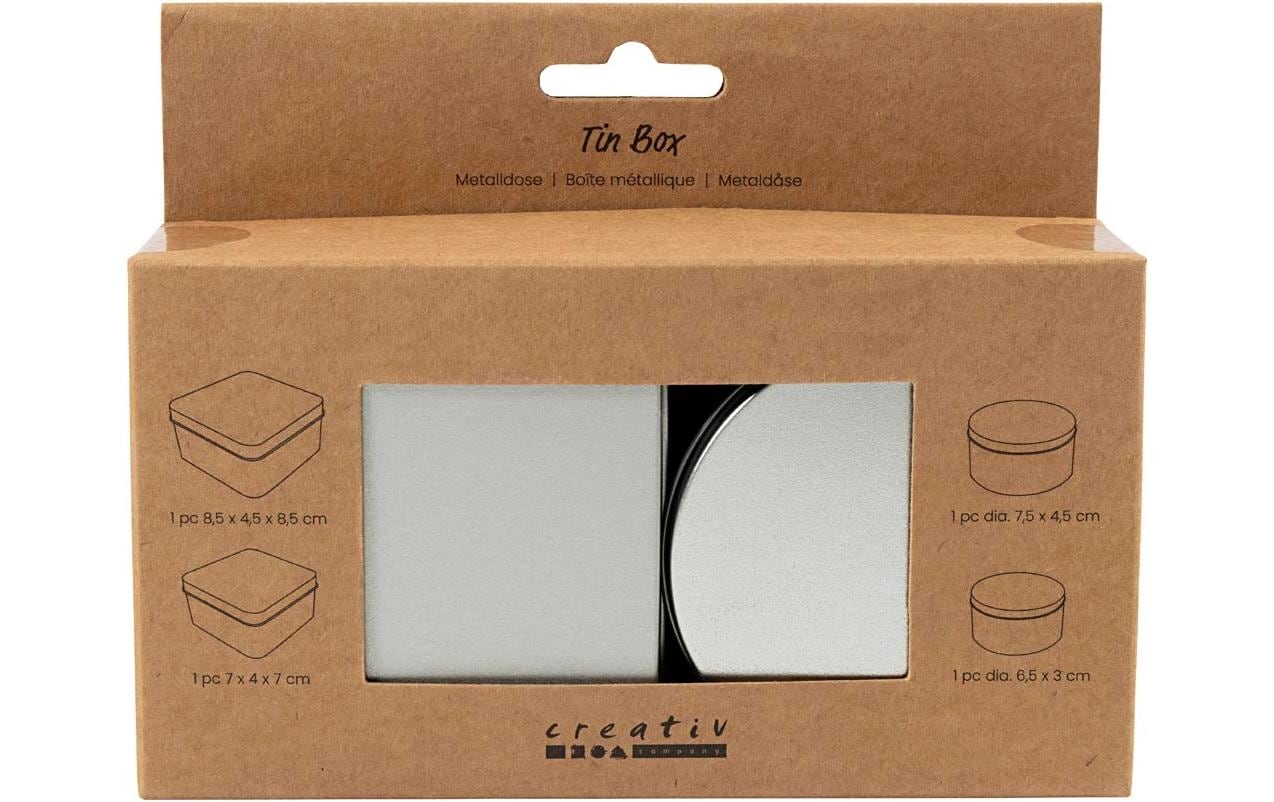 Creativ Company Kosmetikdosen Set 4 Stück