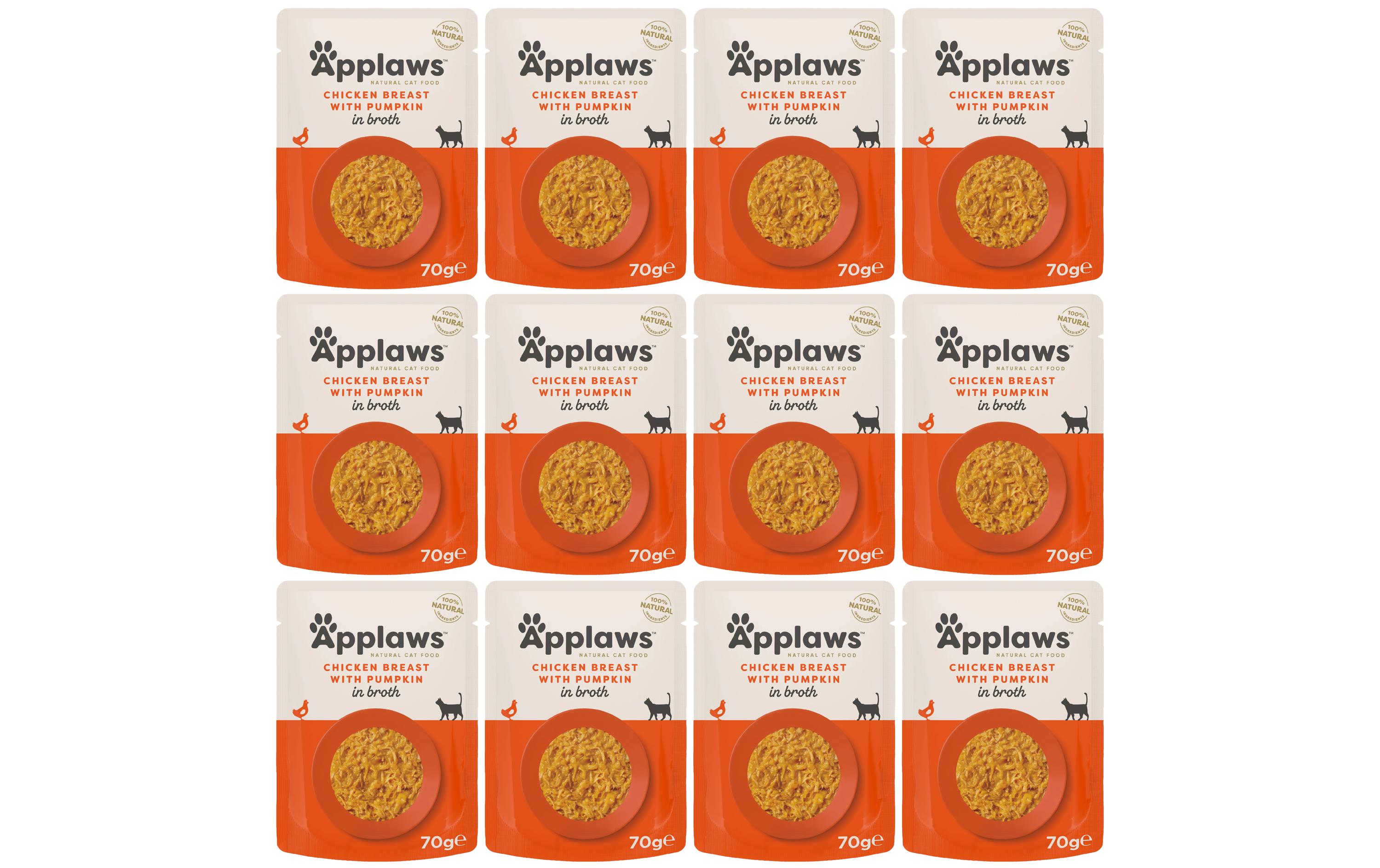Applaws Pouch Huhn & Kürbis Kit 12x70g