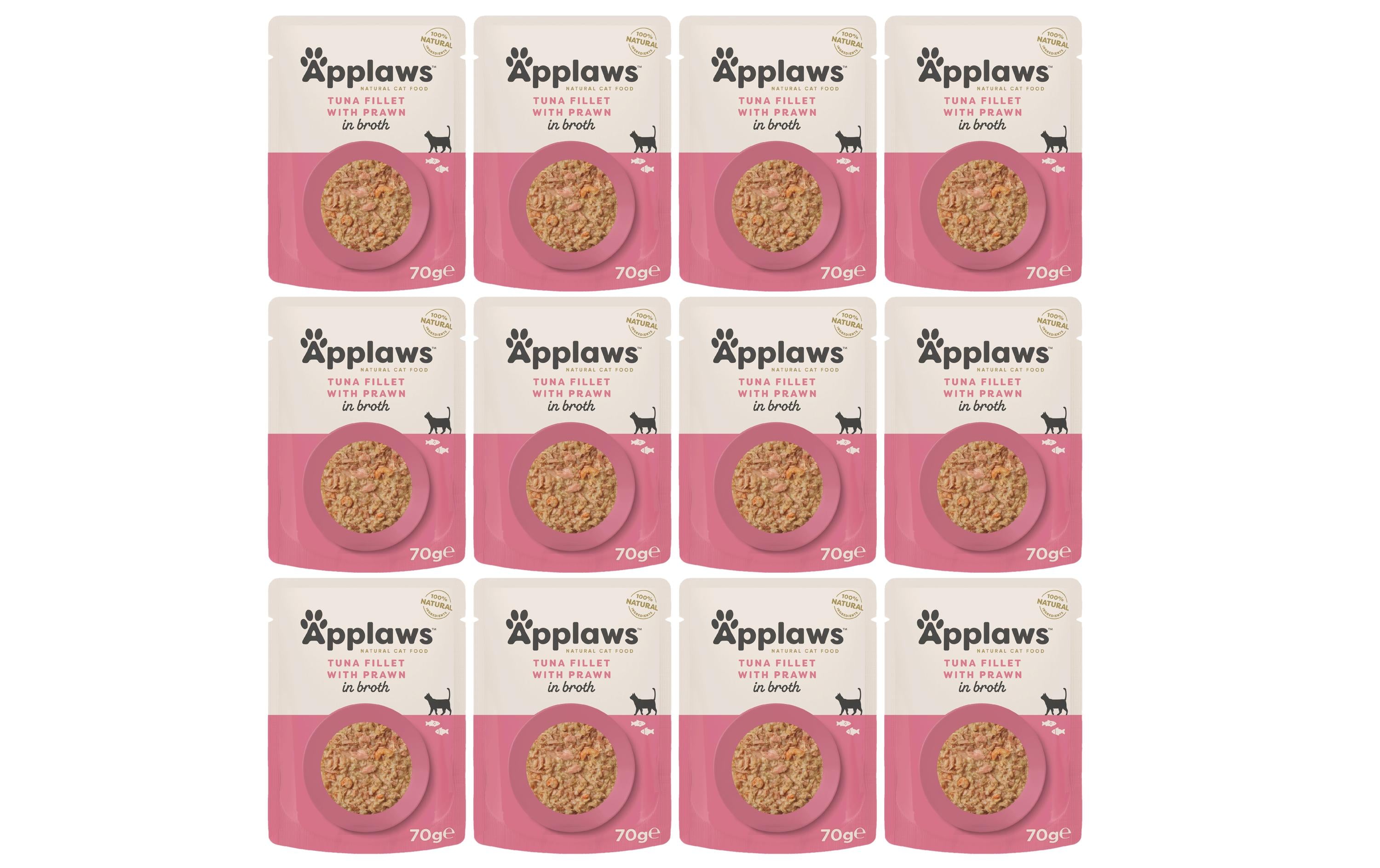 Applaws Thunfisch & Pazifik-Garnelen Kit 12x70g