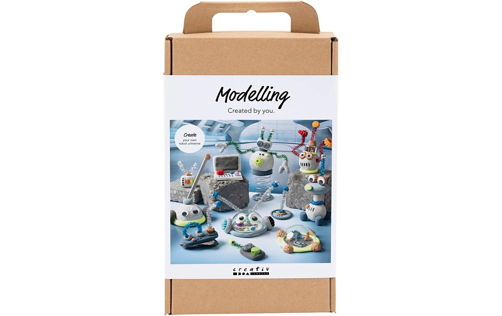 Creativ Company Bastelset Modellieren Roboter