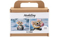 Creativ Company Bastelset Mini Modellieren Robotermädchen