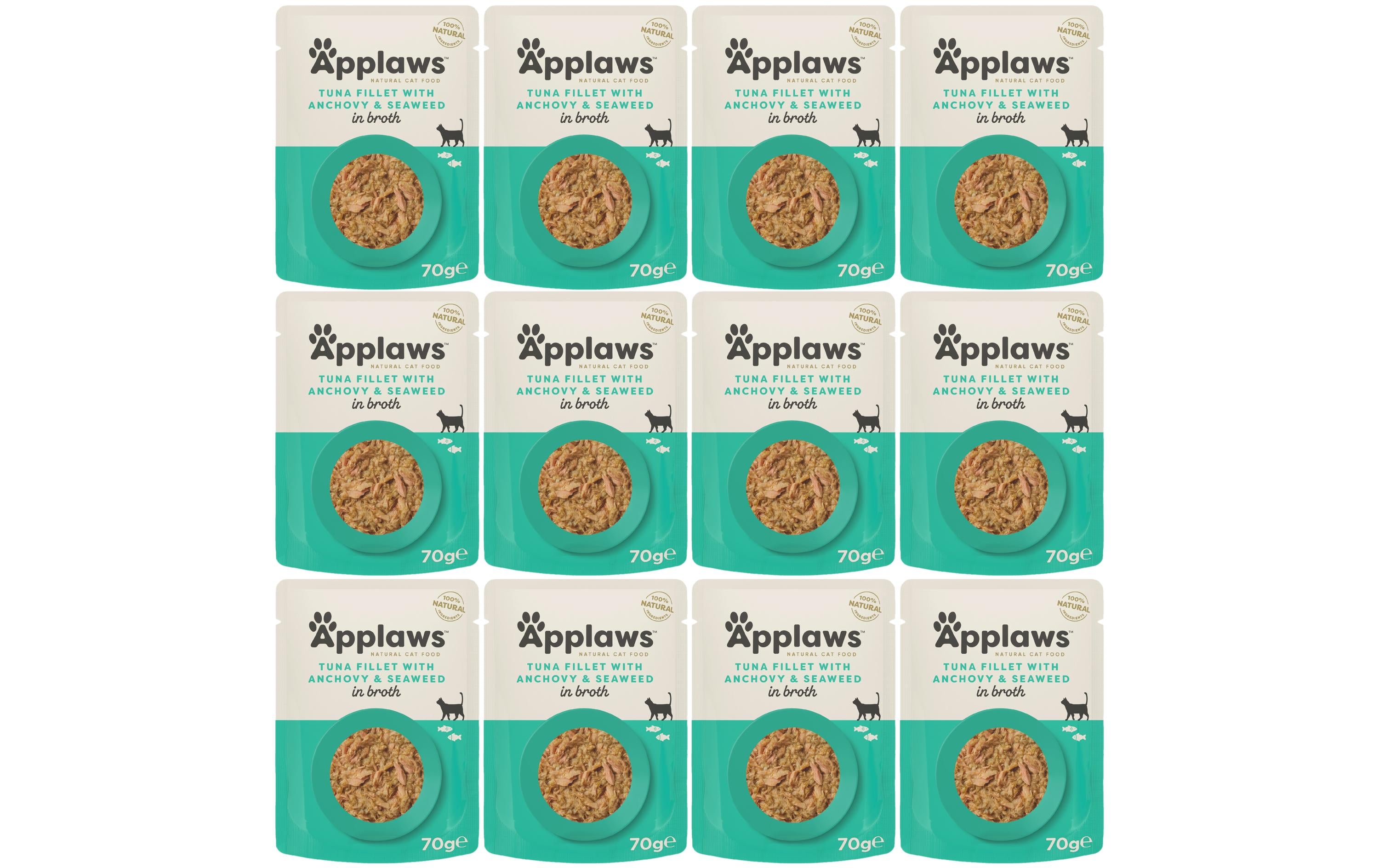 Applaws Pouch Thunfisch & Sardellen Kit 12x70g